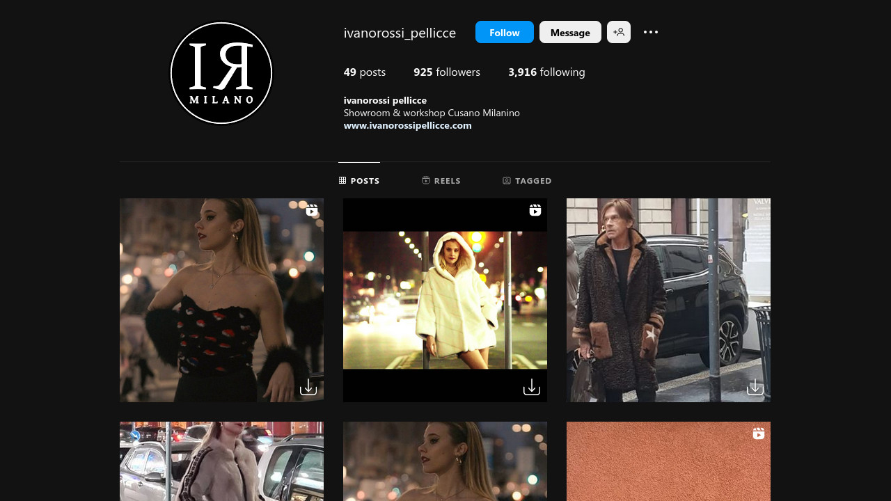 Ivano Rossi - Profilo Instagram